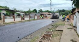 Proyecto de rehabilitación de 106 calles en Aguadulce alcanza 22.25 % de avance físico